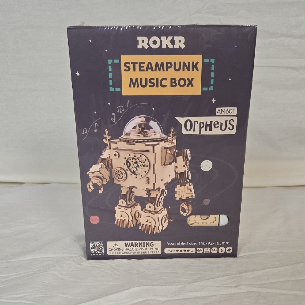 Steampunk Music Box - Orpheus